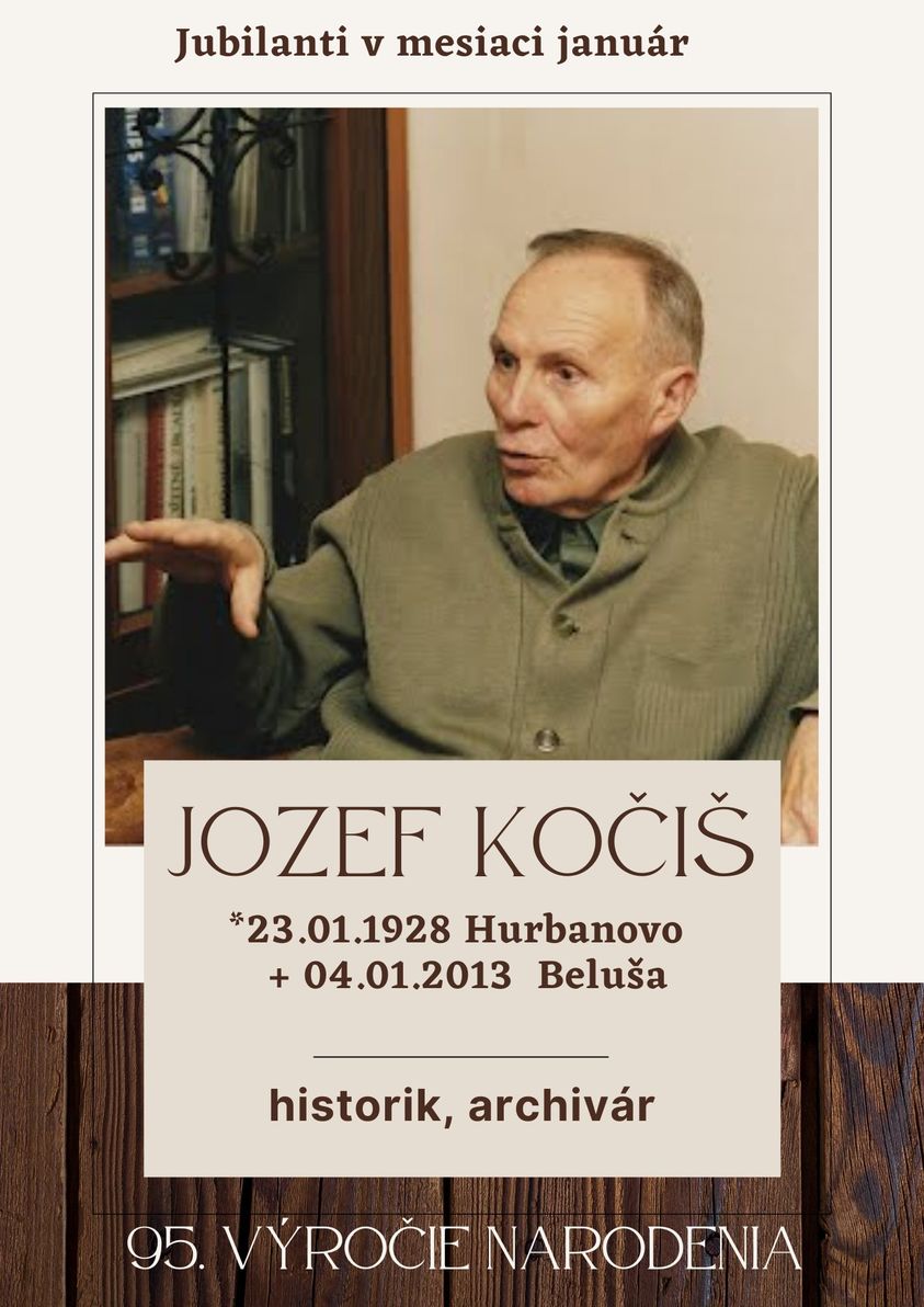 95. výročie narodenia PhDr. Jozefa Kočiša