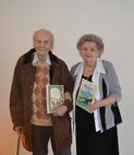 Literárno-vzdelávací kurz ”spoznaj svoj región“ - 11.  Milé stretnutie dvoch regionálnych autorov - Anny Jónásovej a Štefana Meliša