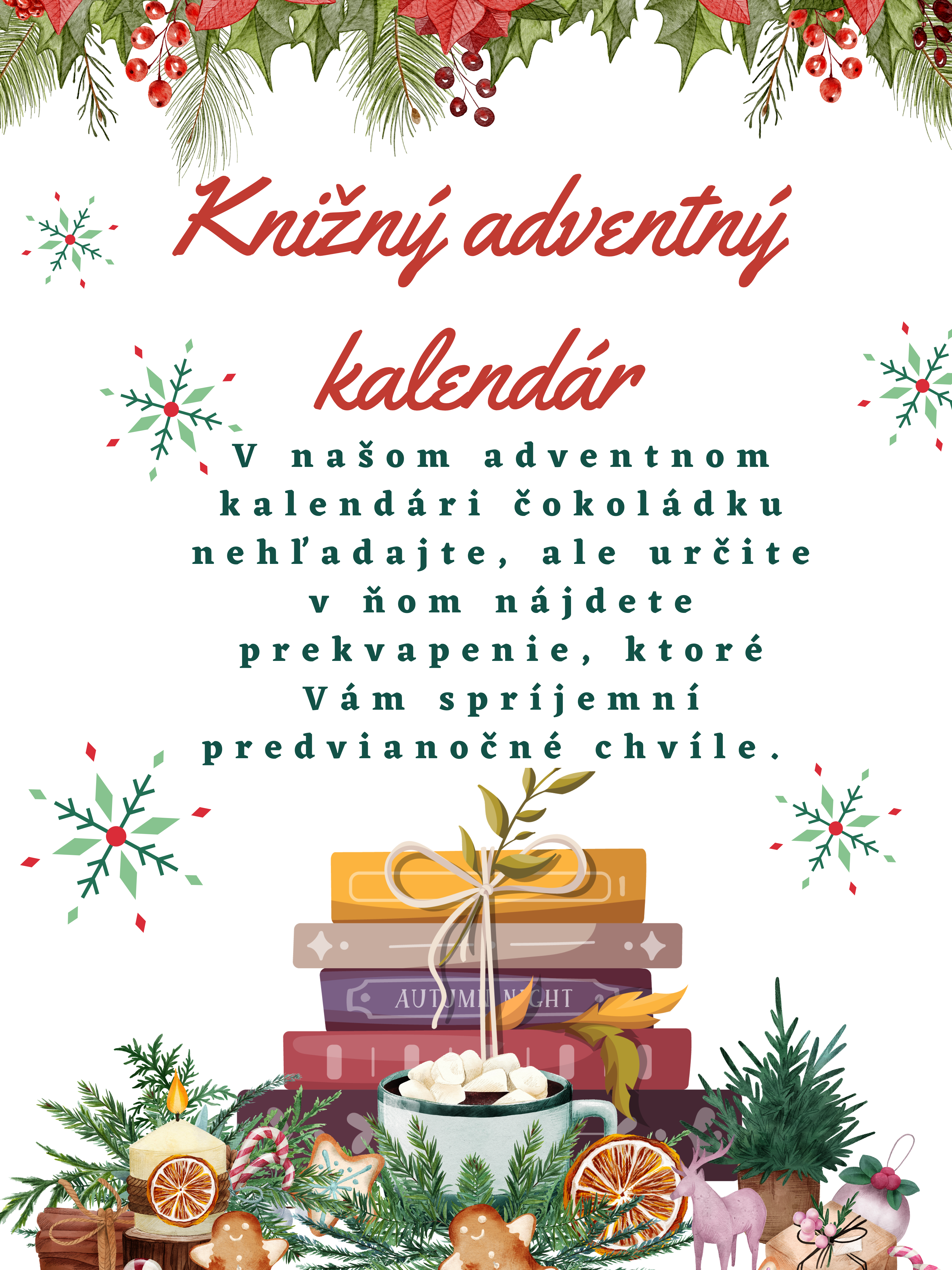 Adventný knižný kalendár