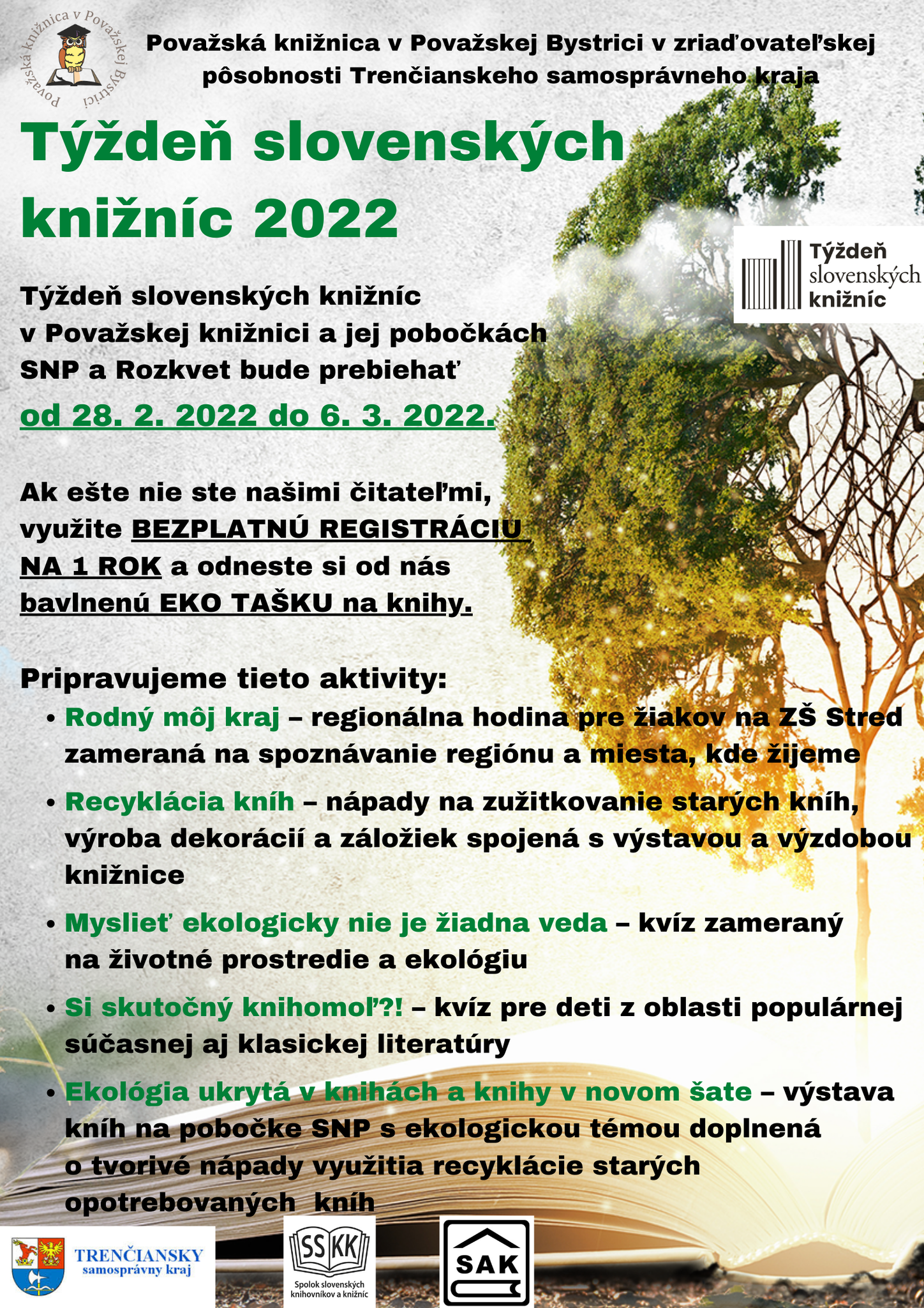 Týždeň slovenských knižníc 2022