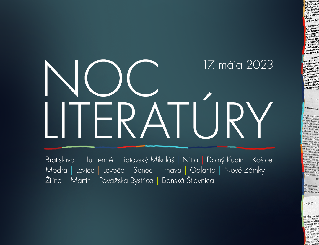 Noc literatúry 2023 v Považskej Bystrici