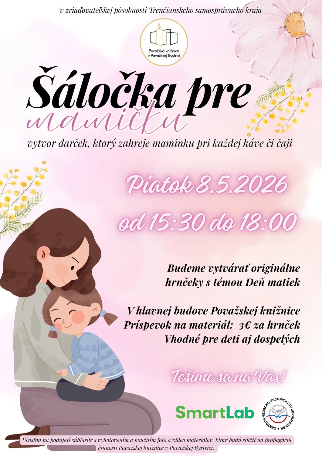 Šáločka pre mamičku