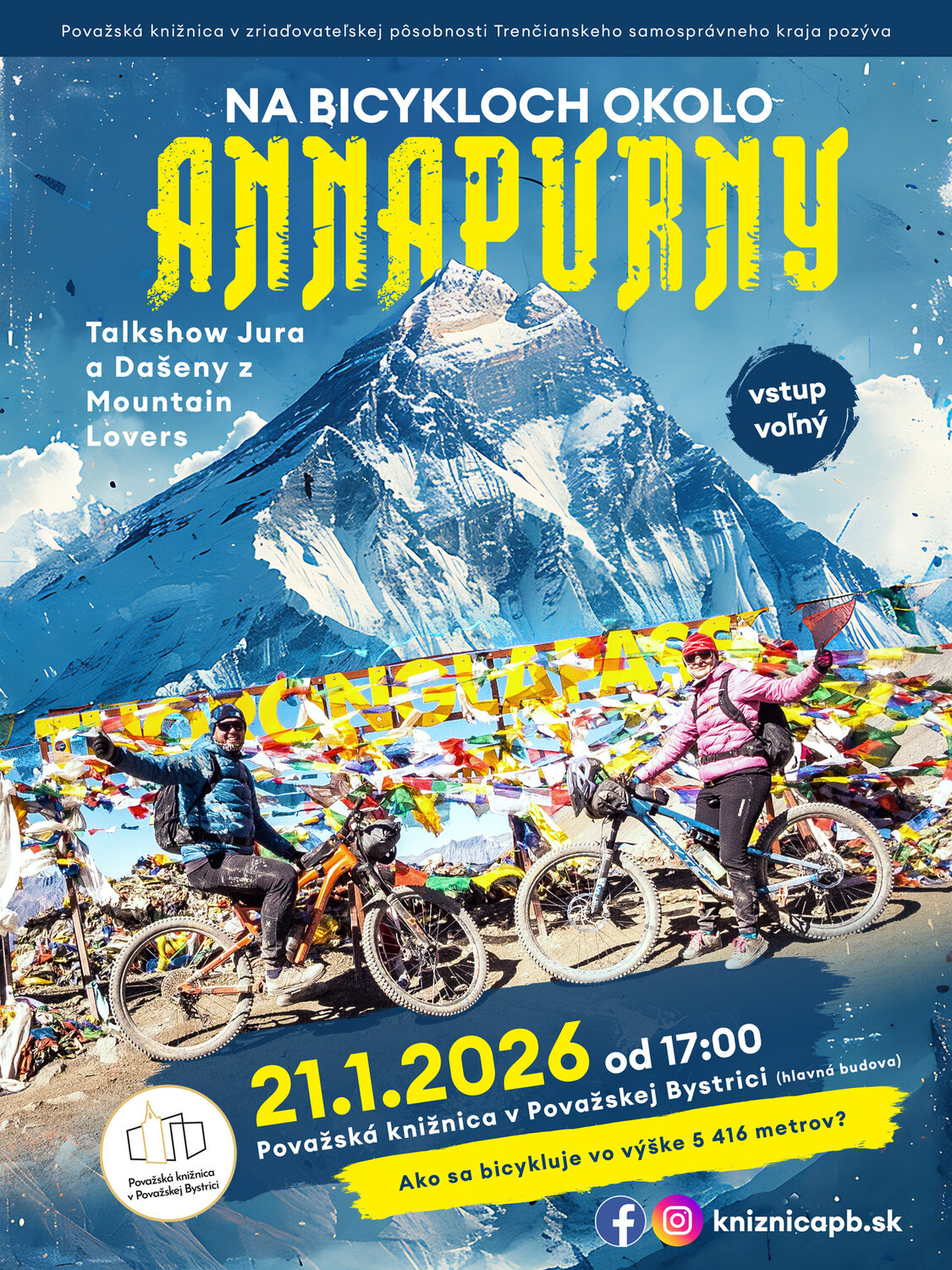 Na bicykli okolo Annapurny