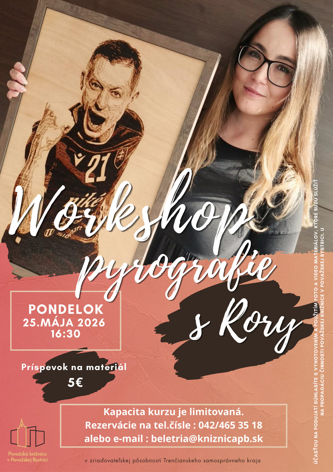 Workshop pyrografie – vypaľovanie do dreva