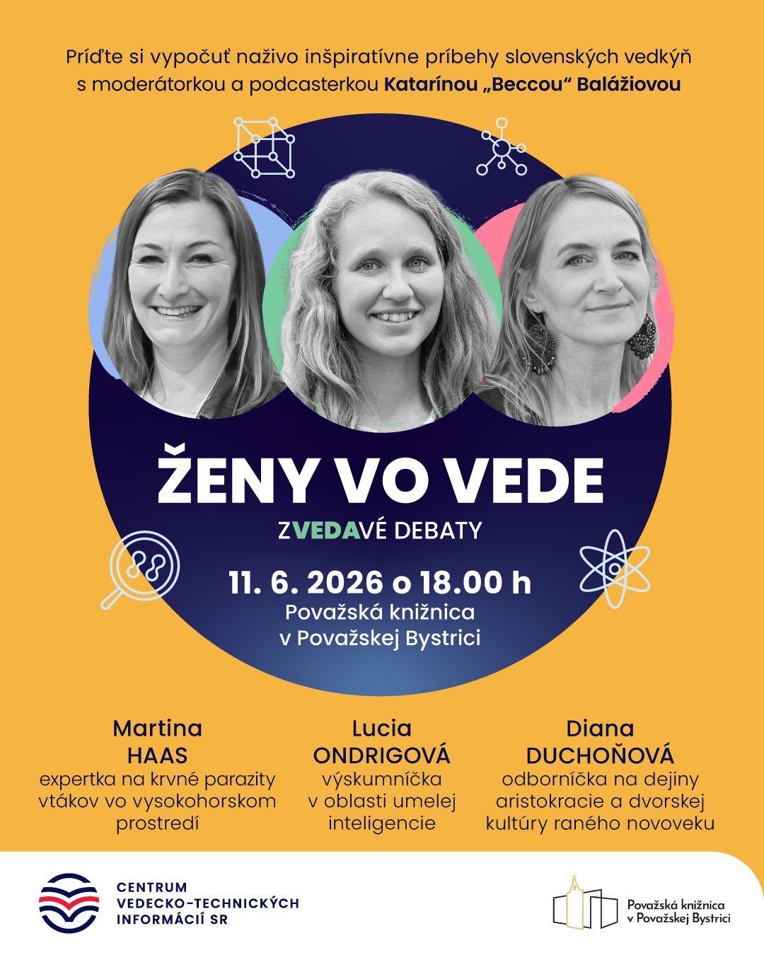 Zvedavé debaty – Ženy vo vede