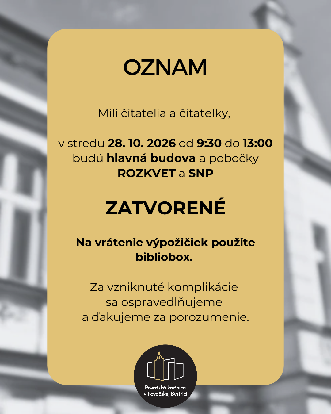 Oznam