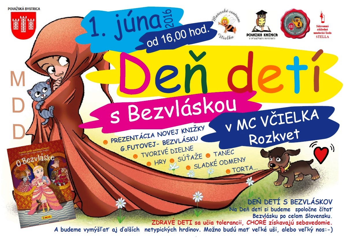Deň detí s Bezvláskou v MC Včielka 