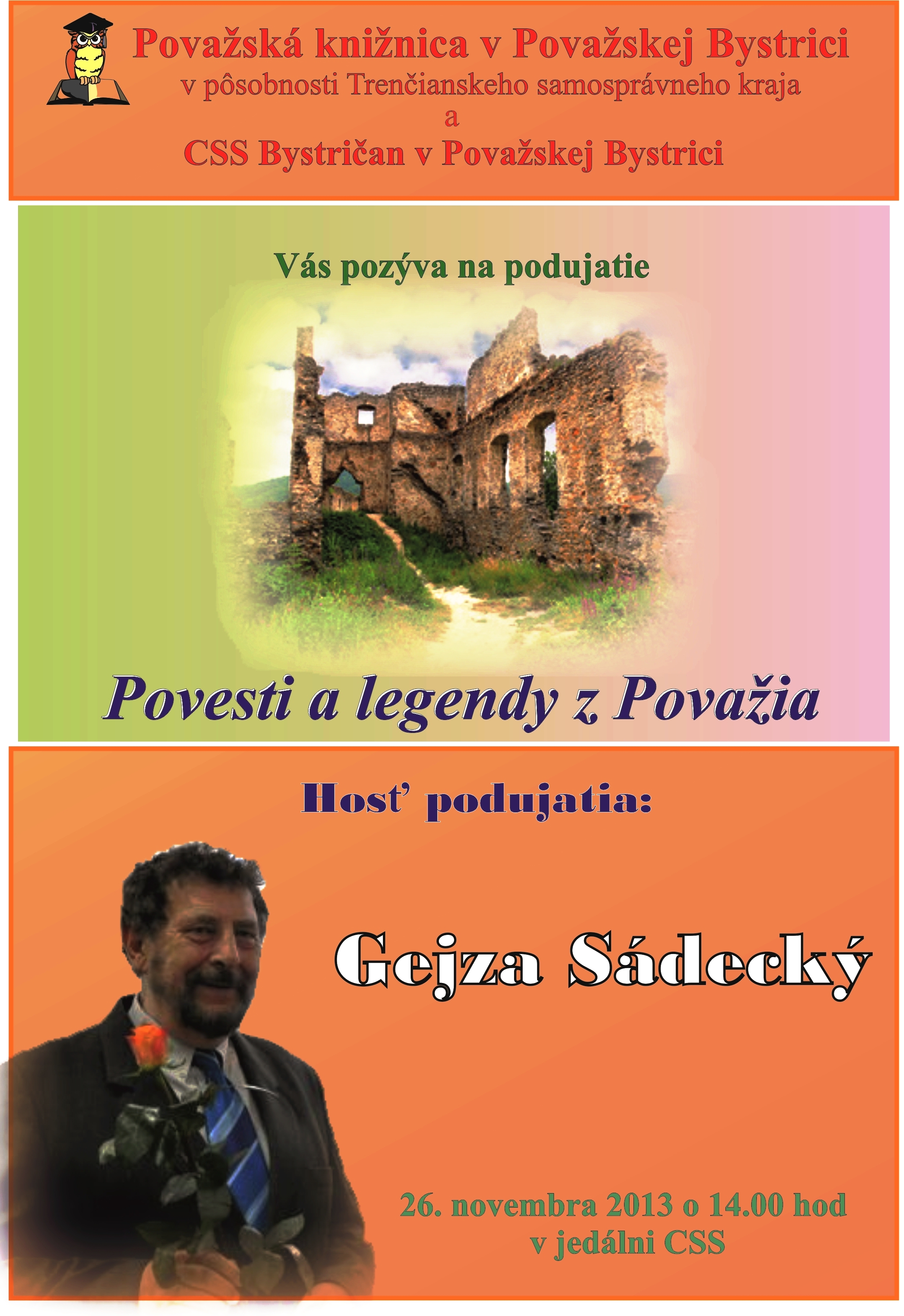 Gejza Sádecký plagát Gejza Sádecký plagát