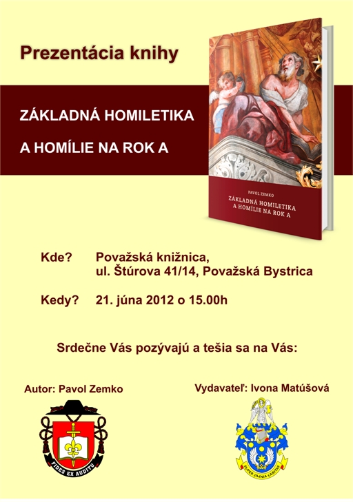 Pozvánka na prezentáciu knihy Pavla Zemka