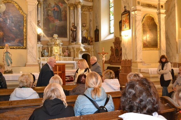 Jesenný literárno-vzdelávací kurz „spoznaj svoj región“ vi. - 5. Interiér Františkánskeho kostola sv. Juraja v Pruskom