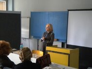prednáška na Gymnáziu v Považskej Bystrici