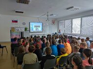 Boris Kardoš, Astronomický klub Petra Bardyho - beseda pre žiakov I. stupňa v priestoroch 6. ZŠ v Považskej Bystrici I.