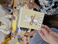 Tvorivé dielne pre seniorov - tvorba veľkonočných pozdravov
